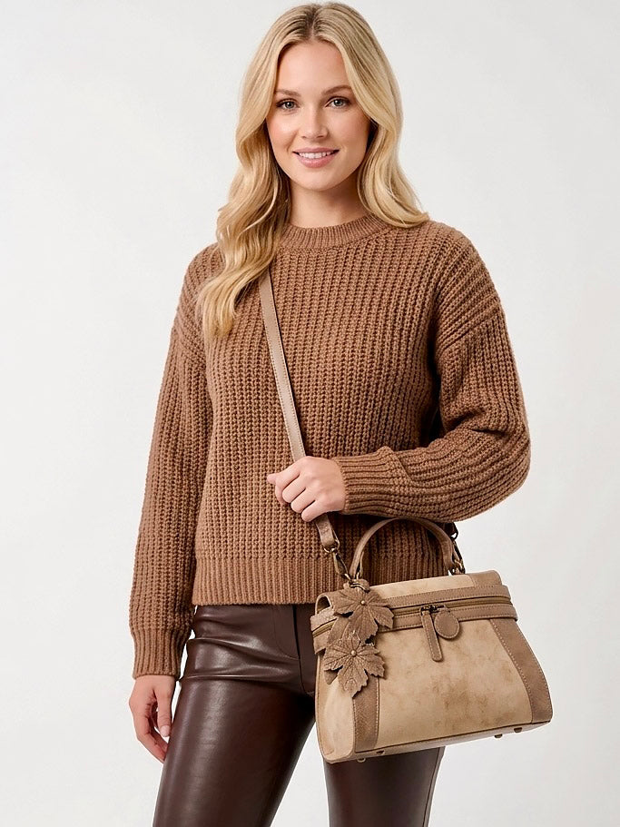 Emma Stone Suede | Crossbody Bag
