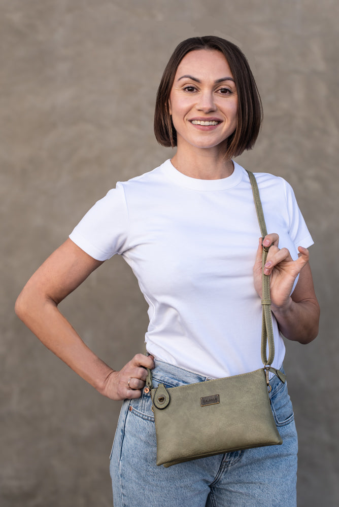 Ella Sage | Crossbody Bag + Wristlet