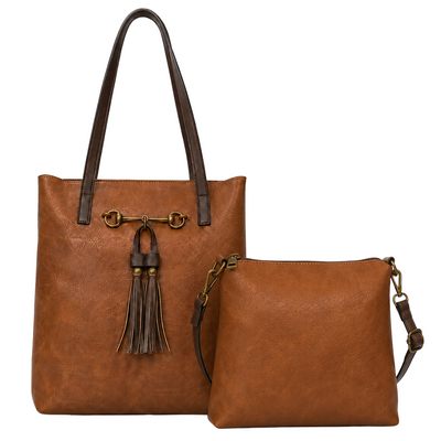 Jane Brown | Tote Bag, 2 in 1 Horsebit