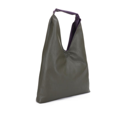 Tess Plum + Olive | Hobo Bag, reversible