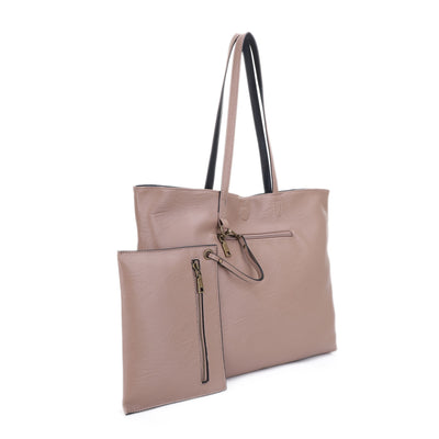 Julie Indigo | Tote Bag, reversible + Wristlet