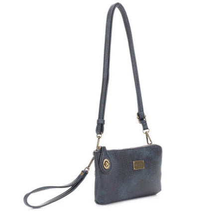 Tina Indigo | Crossbody Bag + Wristlet