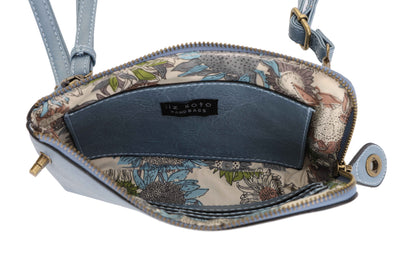Tina Black | Crossbody Bag + Wristlet