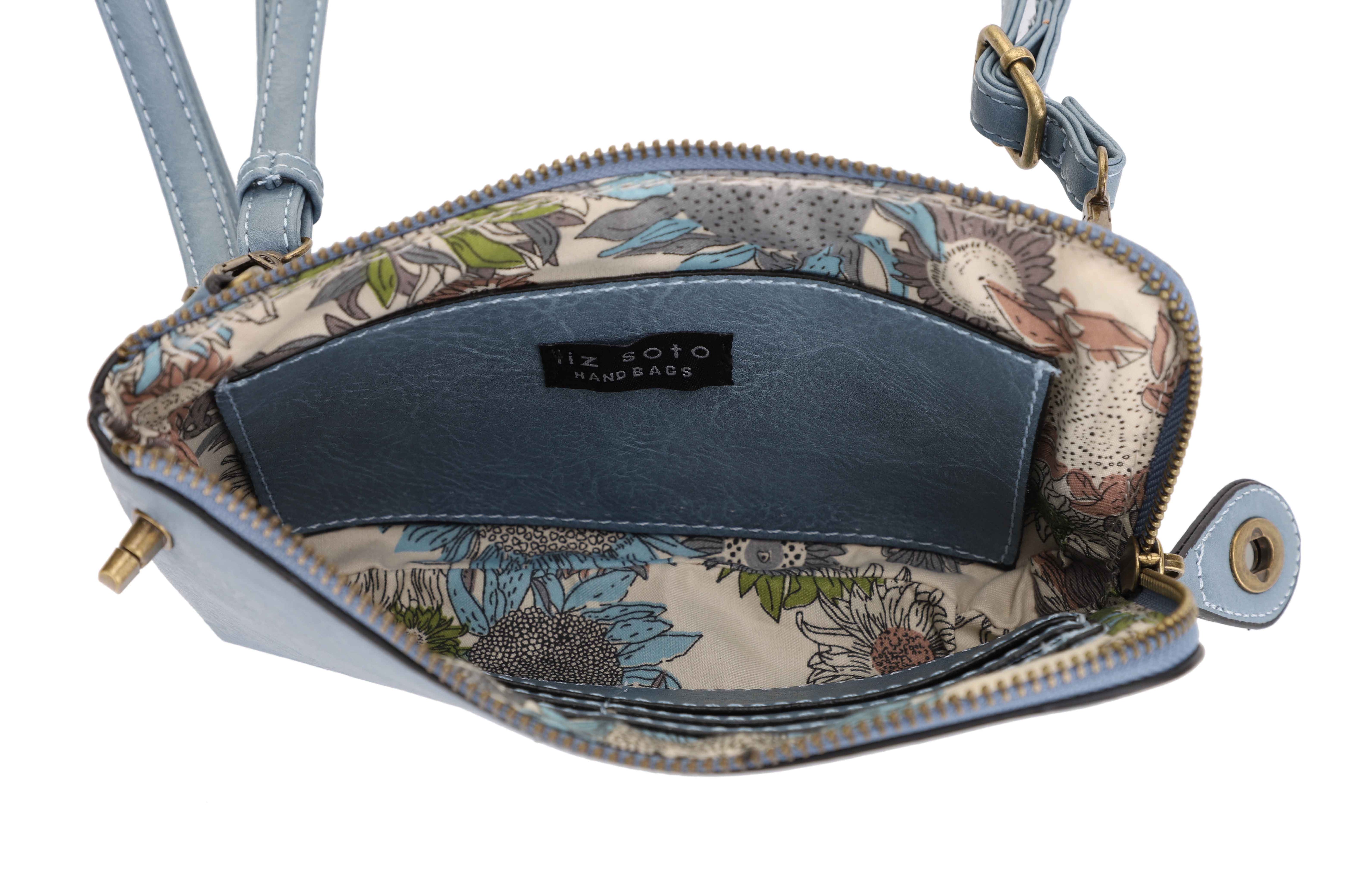 Tina Teal | Crossbody Bag + Wristlet
