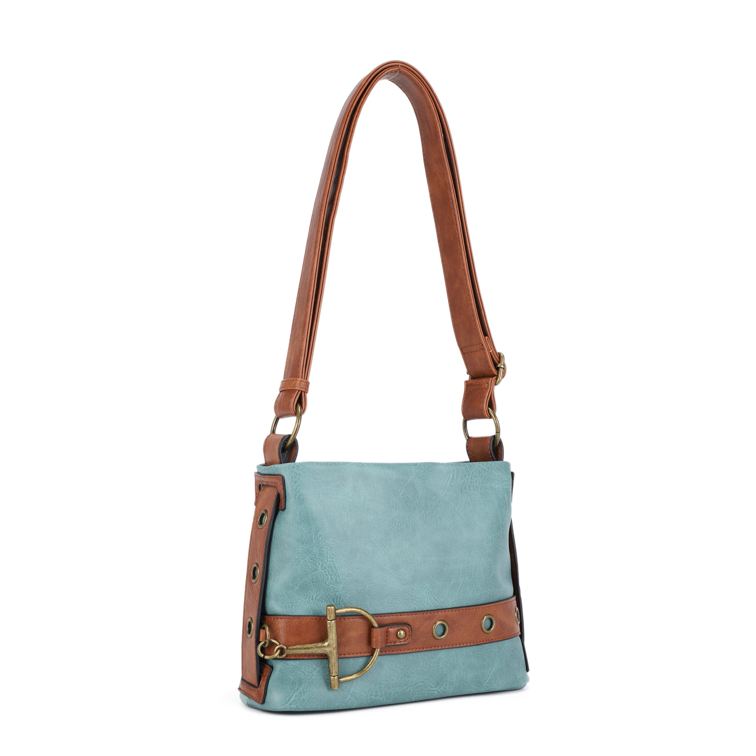 Anna Teal | Bucket Crossbody Bag