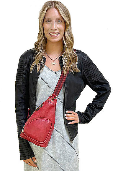 Lori Burgundy | Sling Bag