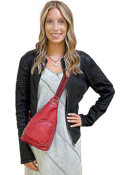 Lori Burgundy | Sling Bag