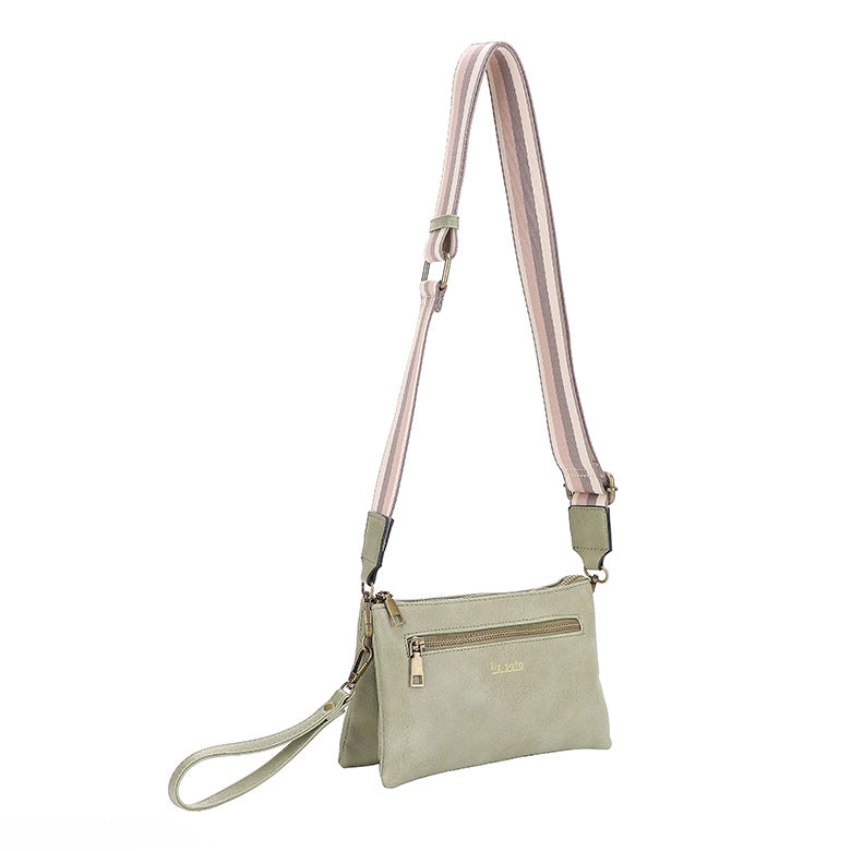 Chloe Sage | Crossbody, woven strap