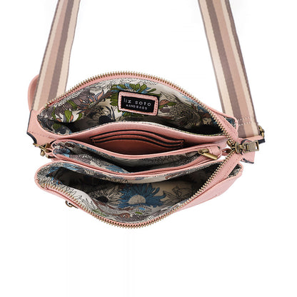 Chloe Rose | Crossbody Bag, woven strap