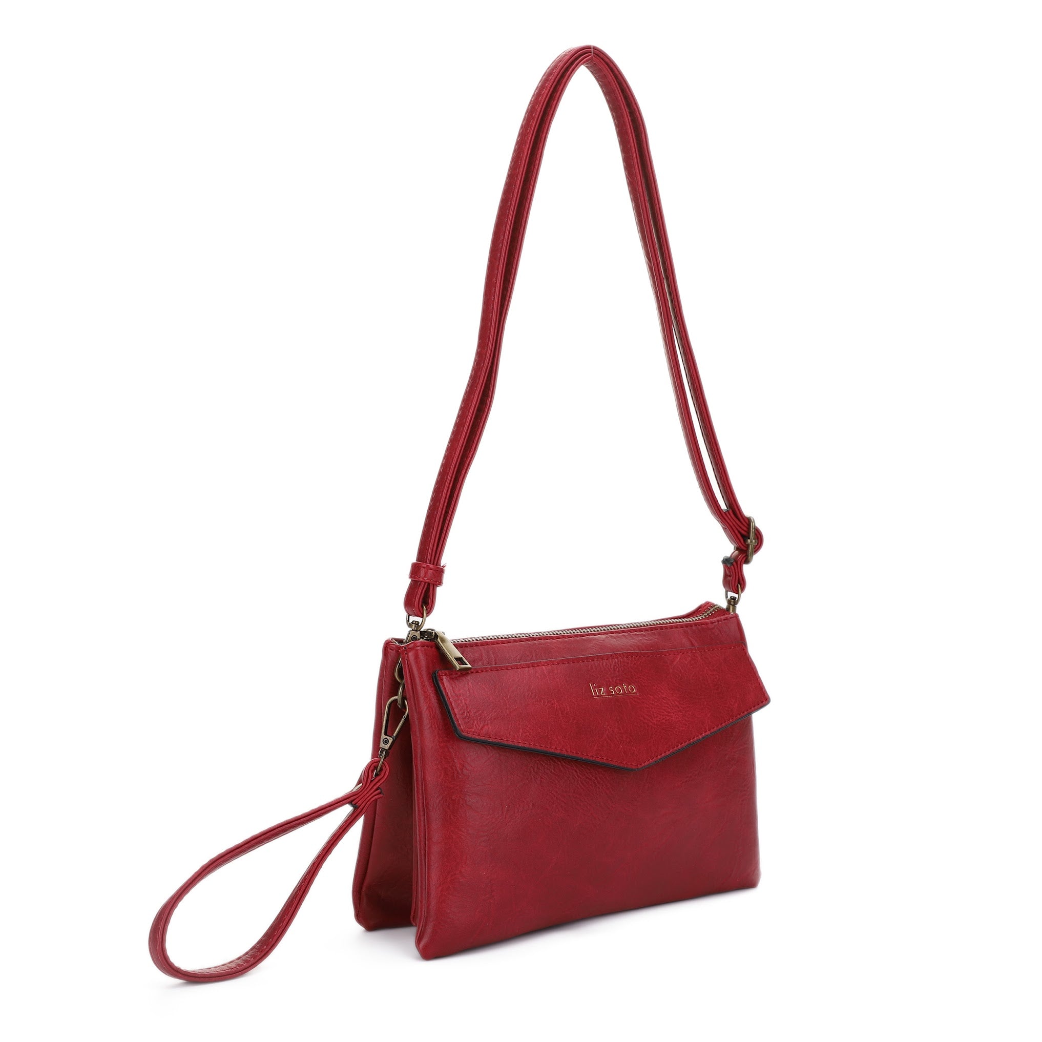 Lexi Burgundy | Crossbody Bag, medium