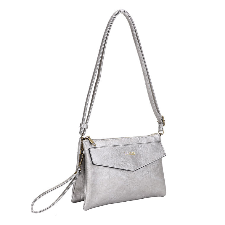 Lexi Lt Pewter | Crossbody Bag, medium