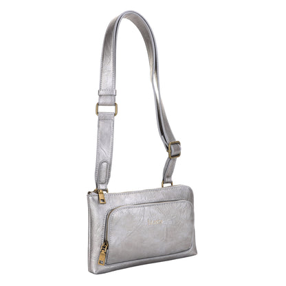 Jenni Lt. Pewter | Crossbody, small
