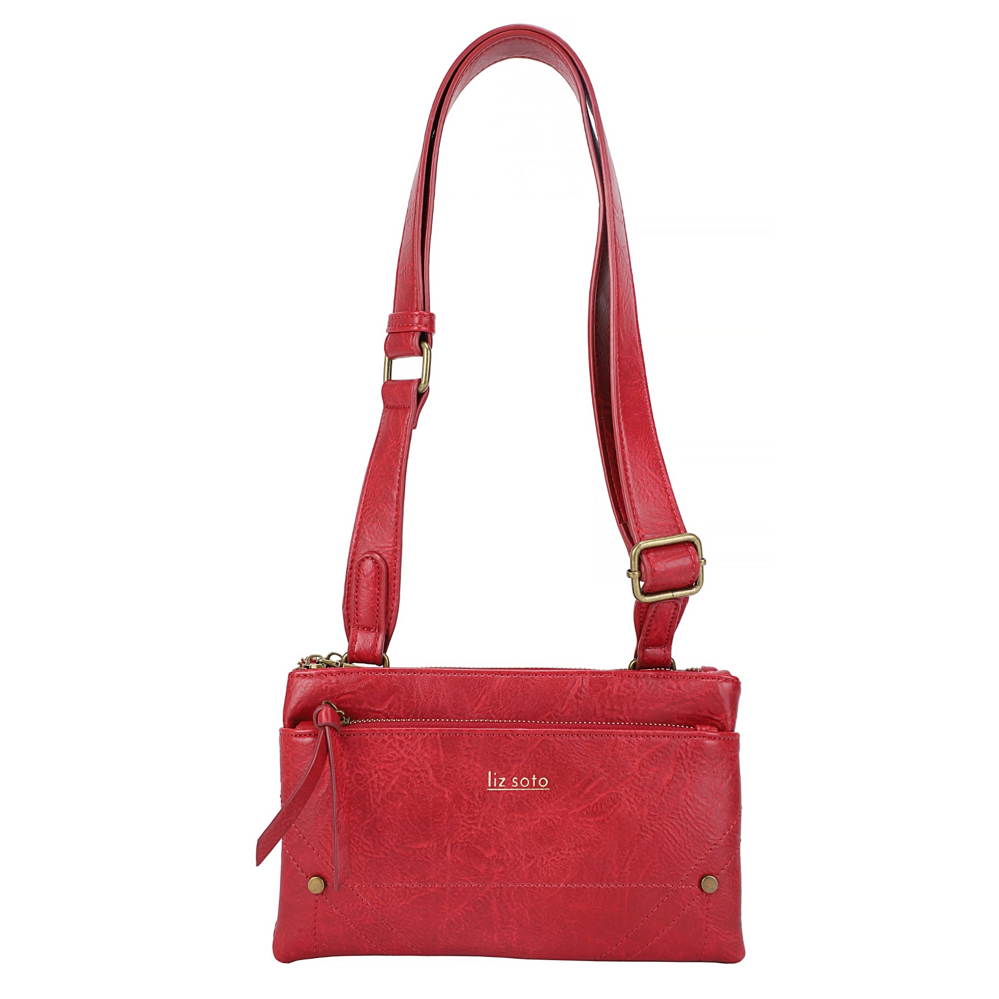 Zoe Burgundy | Crossbody Bag