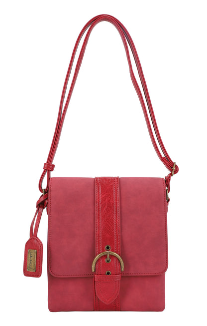 Julia Burgundy | Crossbody Bag