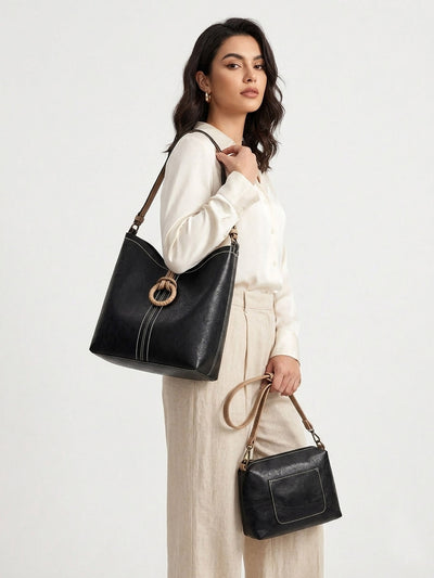 Alexa Black | Hobo Bag, 2 in 1