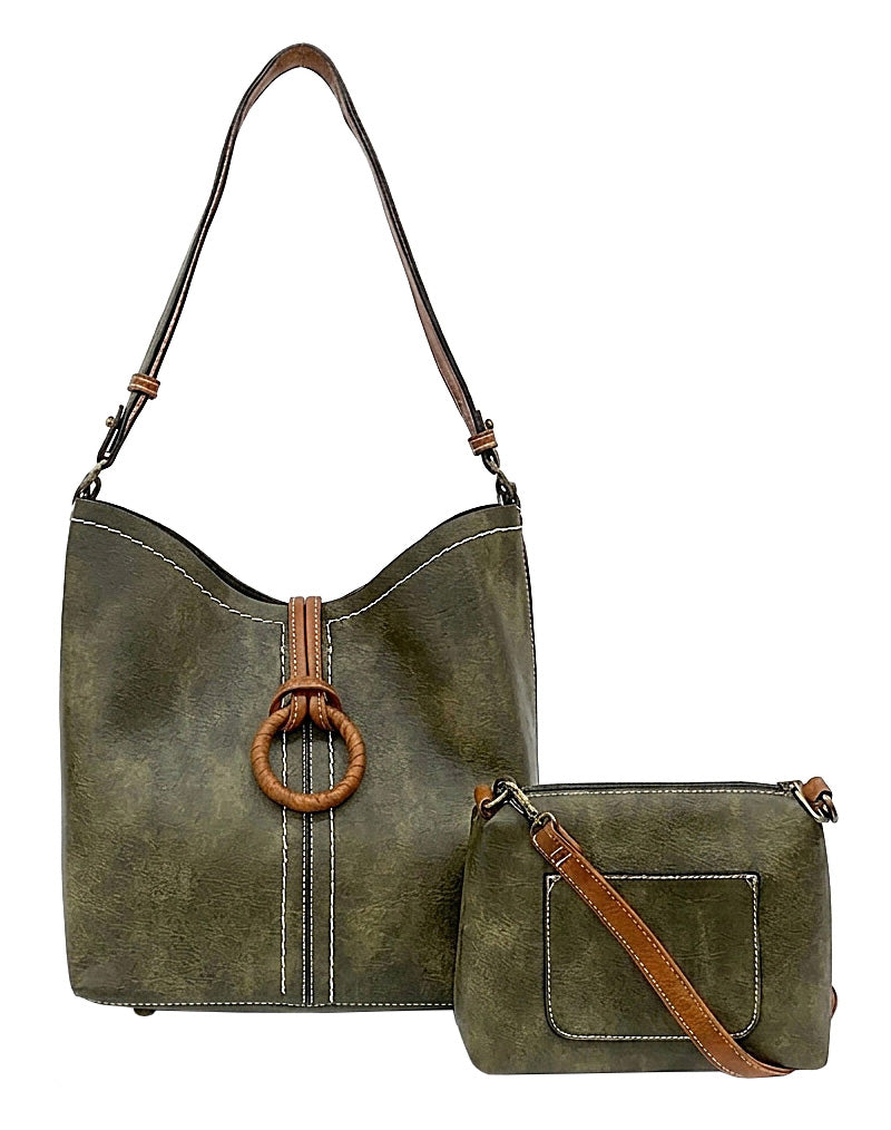 Alexa Olive | Hobo Bag, 2 in 1