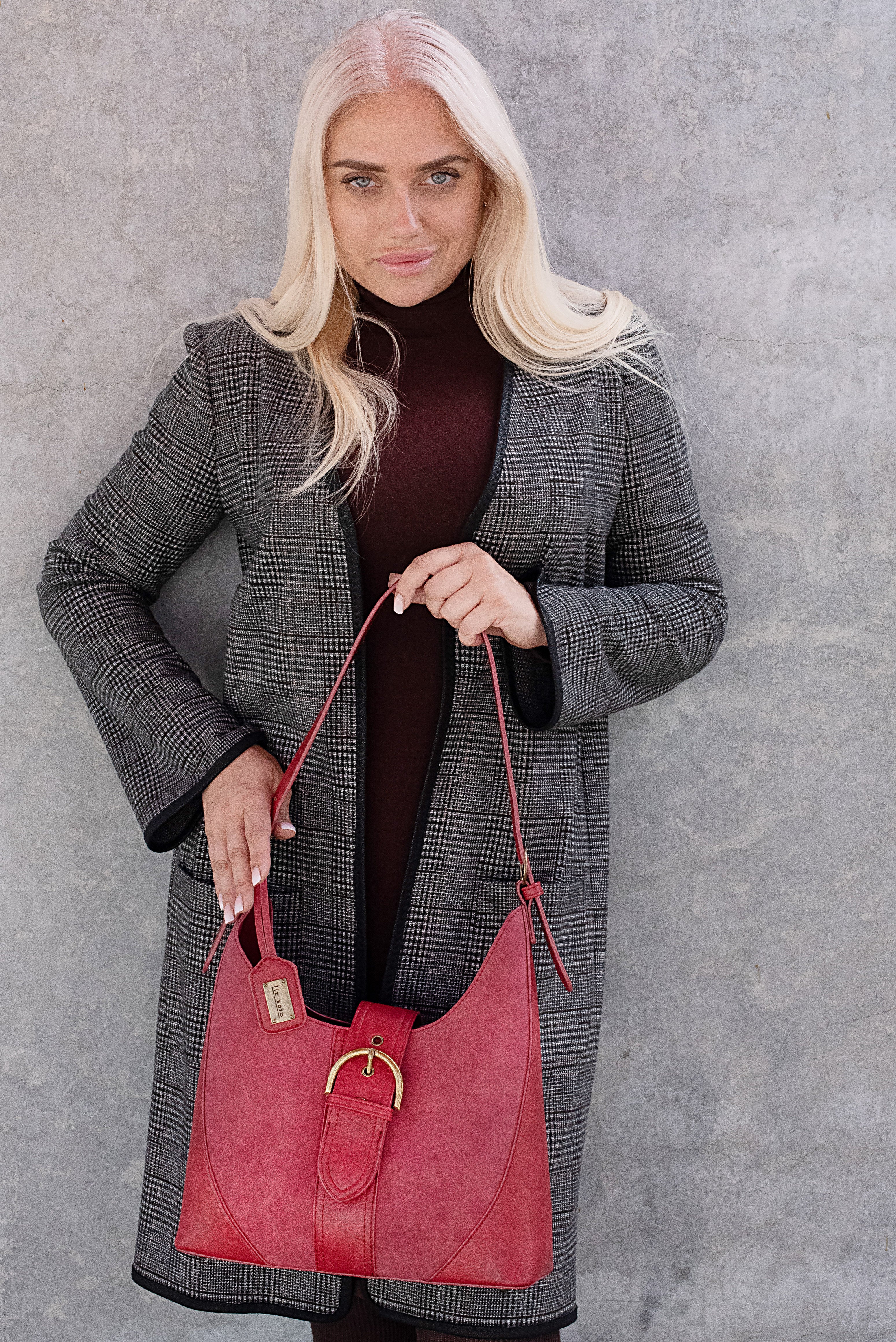 Eva Burgundy | Hobo Bag, 2 in 1