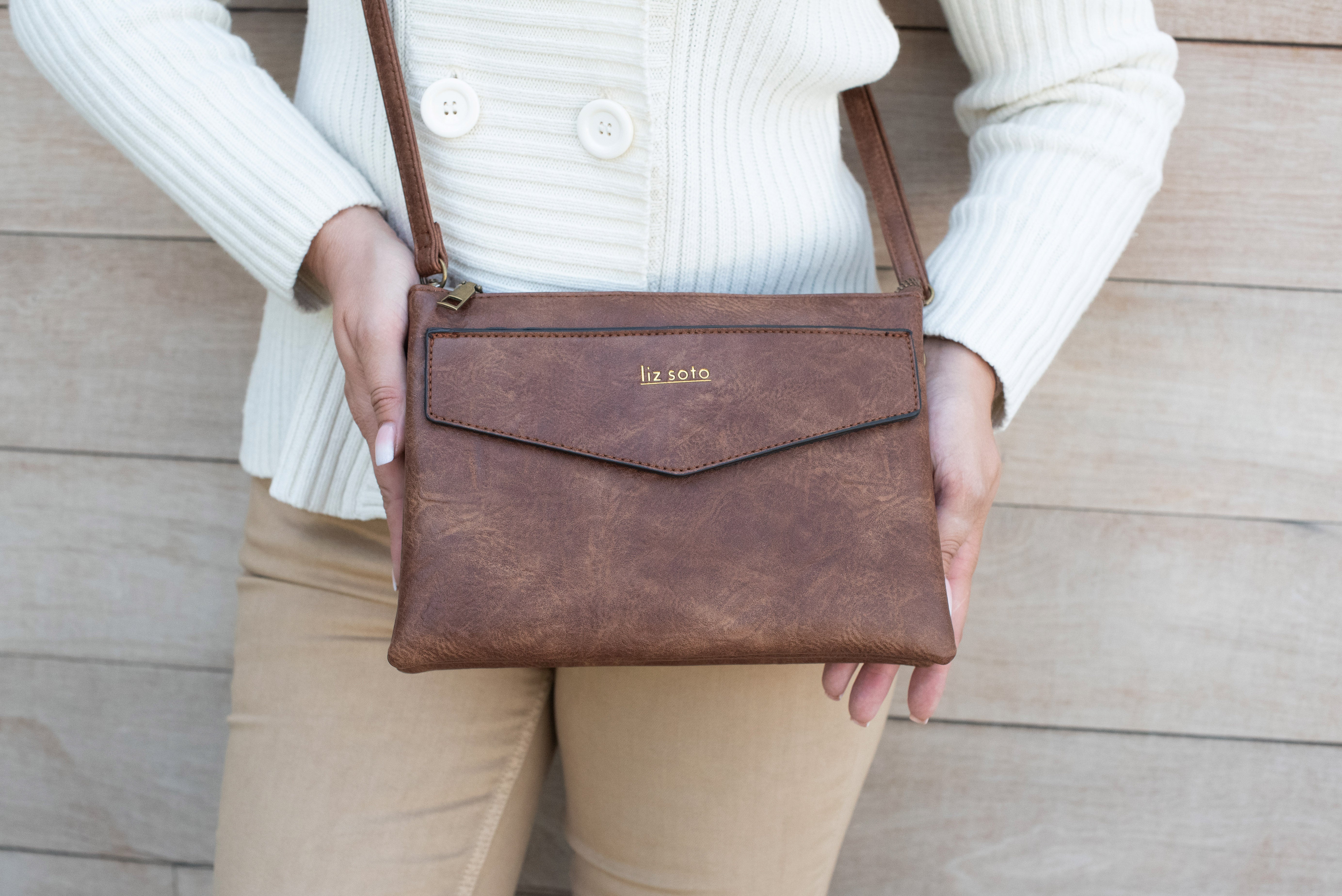 Lexi Coffee | Crossbody Bag, medium