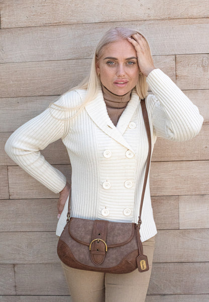 Olivia Coffee | Crossbody Bag