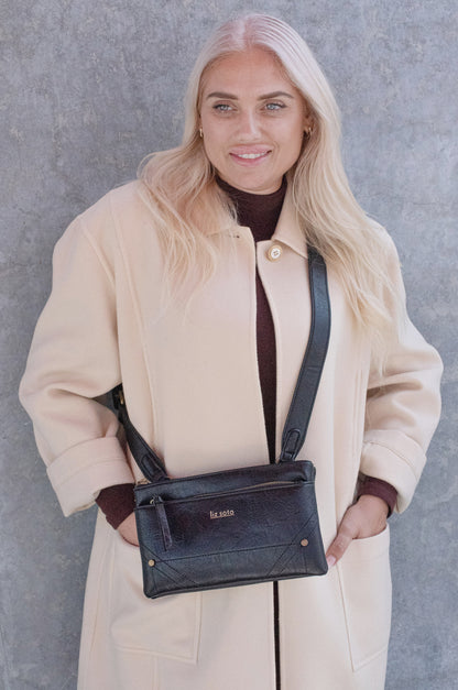 Zoe Black | Crossbody Bag