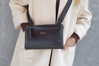 Zoe Black | Crossbody Bag