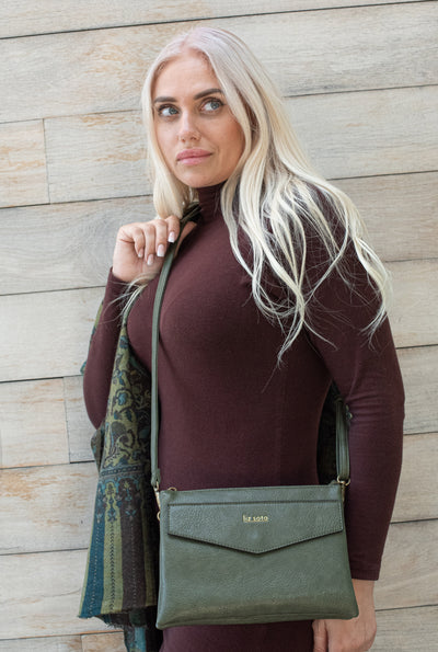 Lexi Olive | Crossbody Bag, medium