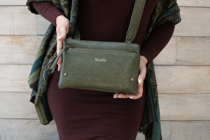 Zoe Olive | Crossbody Bag