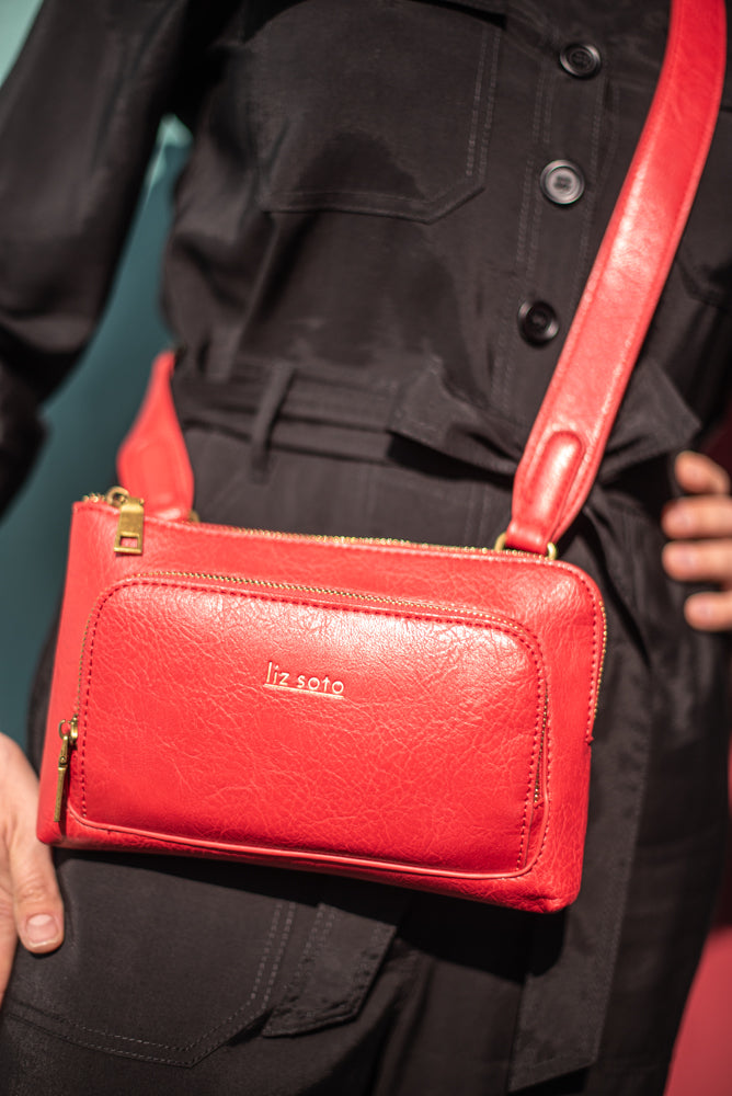 Jenni Red | Crossbody, small