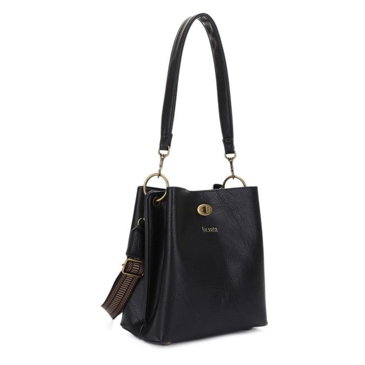Lola Black | Bucket Bag
